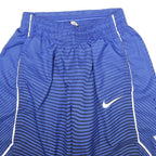 NIKE Mens Blue Striped Sports Casual Shorts S W24 Athletic Comfortable