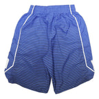 NIKE Mens Blue Striped Sports Casual Shorts S W24 Athletic Comfortable