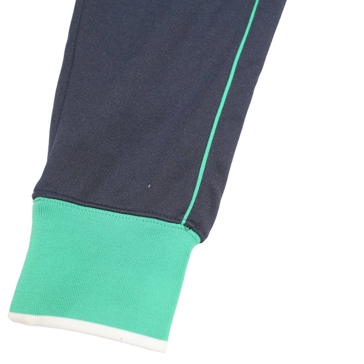 NIKE Mens Navy & Green Zip Track Jacket XL Polyester Sportswear Casual