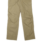 LAFUMA Mens Cotton Blend Beige Regular Straight Trousers W33 L32 Casual Outdoor