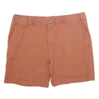 CARHARTT Mens Shorts Rust Orange Casual Workwear XL W40 Utility Cotton Blend