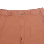 CARHARTT Mens Shorts Rust Orange Casual Workwear XL W40 Utility Cotton Blend
