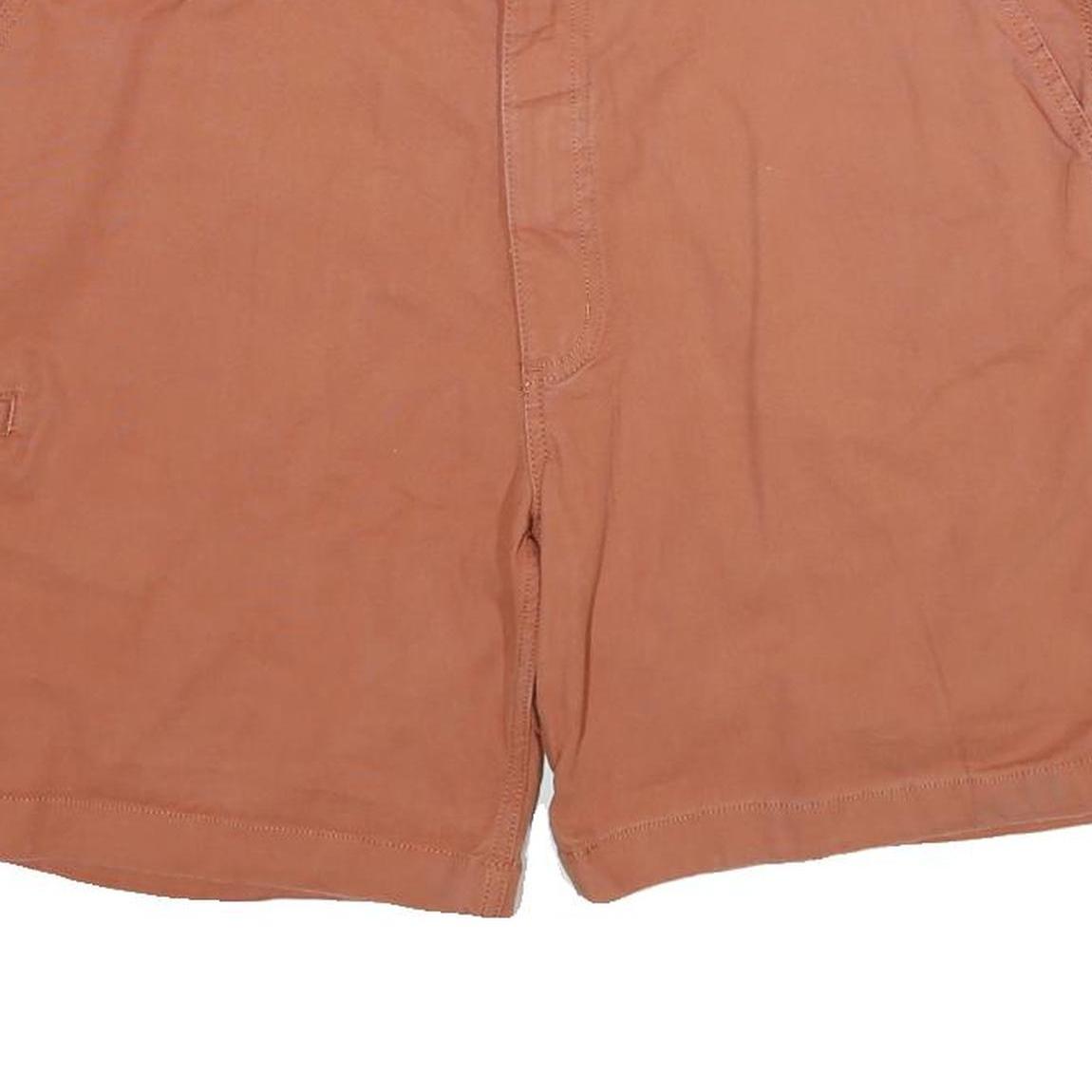 CARHARTT Mens Shorts Rust Orange Casual Workwear XL W40 Utility Cotton Blend