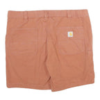 CARHARTT Mens Shorts Rust Orange Casual Workwear XL W40 Utility Cotton Blend