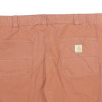 CARHARTT Mens Shorts Rust Orange Casual Workwear XL W40 Utility Cotton Blend
