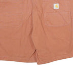 CARHARTT Mens Shorts Rust Orange Casual Workwear XL W40 Utility Cotton Blend