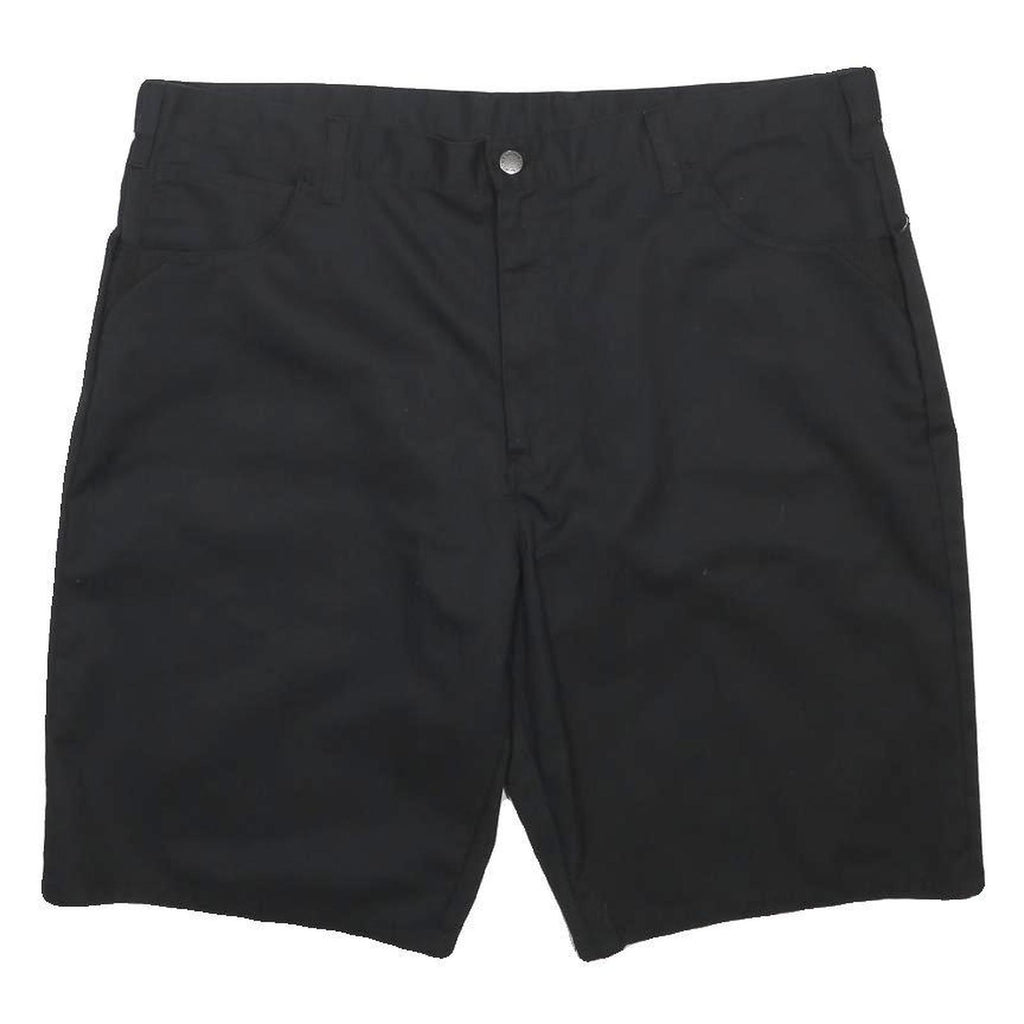 DICKIES Mens Shorts Black Casual Cotton Blend XL W42 Relaxed Fit Workwear