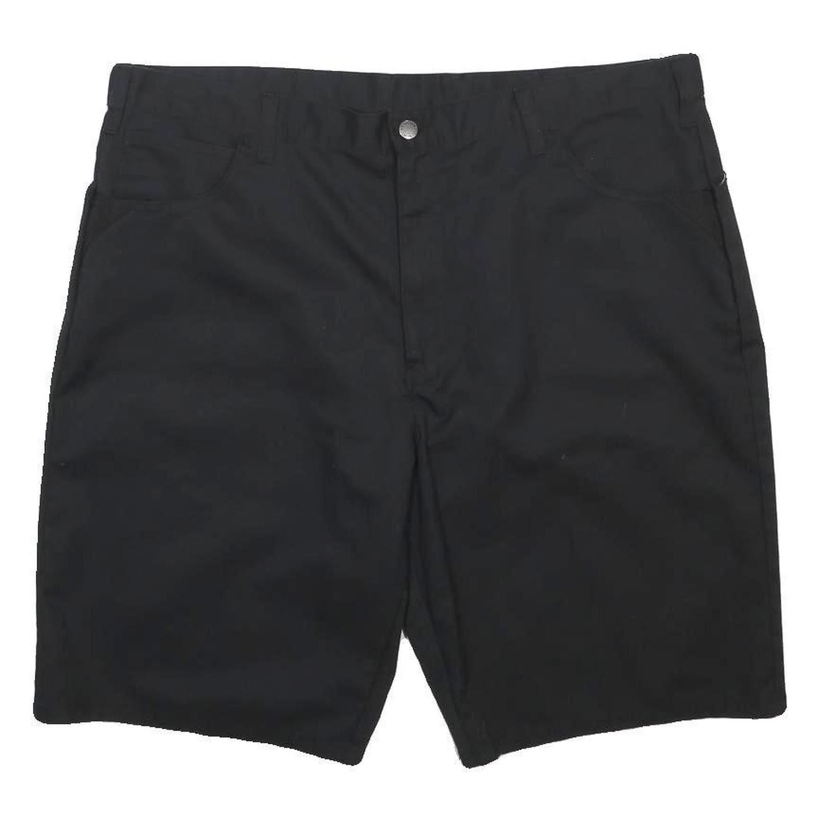 DICKIES Mens Shorts Black Casual Cotton Blend XL W42 Relaxed Fit Workwear
