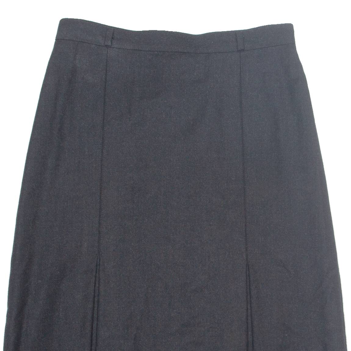 GOLDEN GATE Womens Straight Skirt Black Midi Wool M
