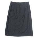 GOLDEN GATE Womens Straight Skirt Black Midi Wool M