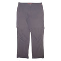 MAIER SPORTS Detachable Legs Womens Trousers Grey Straight Nylon W34 L30