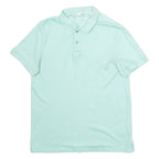 CALVIN KLEIN Mens Polo Shirt Green M