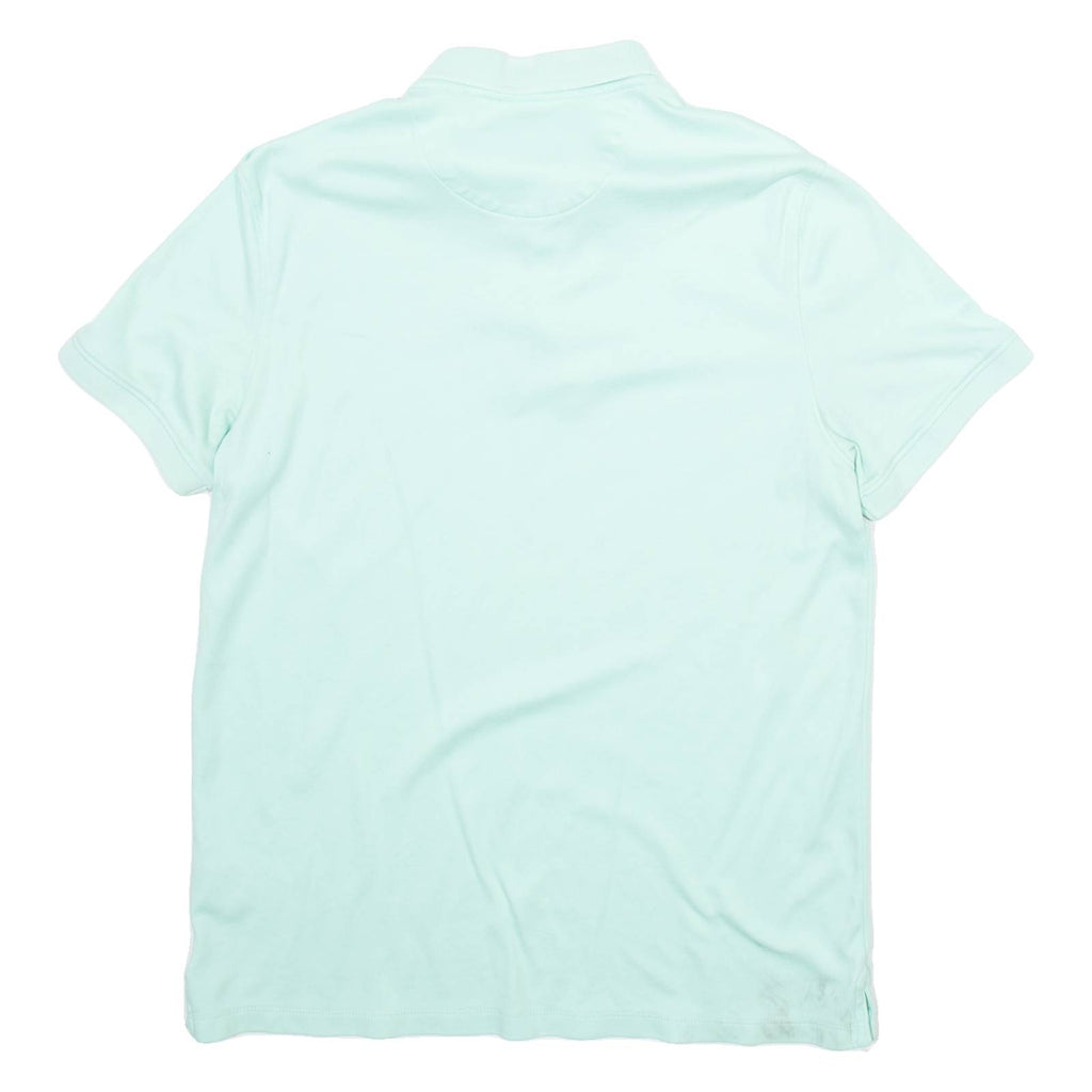 CALVIN KLEIN Mens Polo Shirt Green M