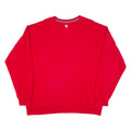 ATHLETIC WORKS Mens Sweatshirt Red L