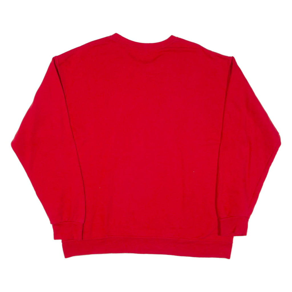 ATHLETIC WORKS Mens Sweatshirt Red L