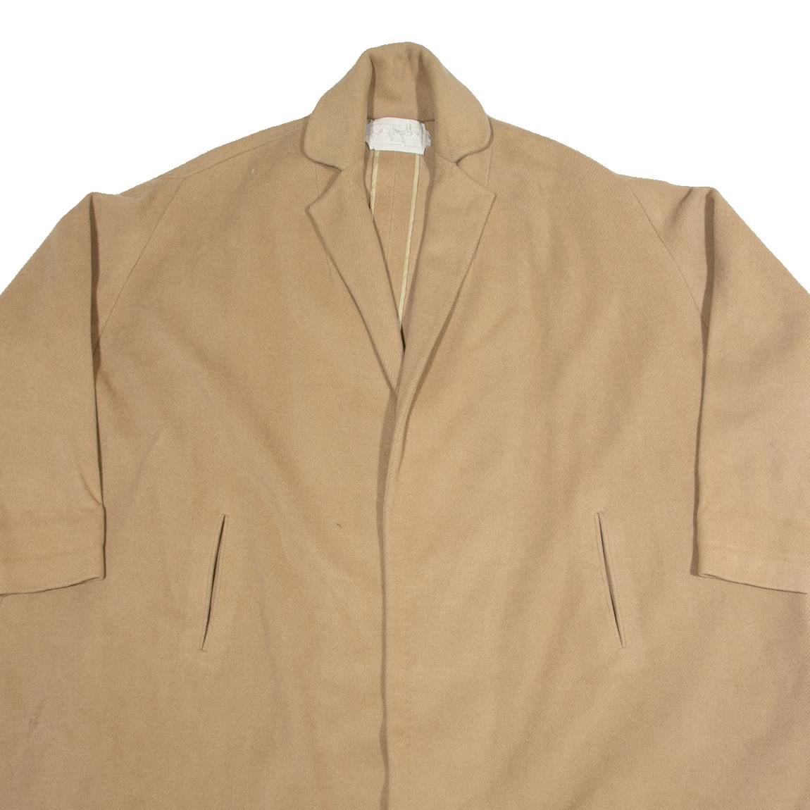 GIUSY BRESCIANI Womens Overcoat Coat Brown 90s L