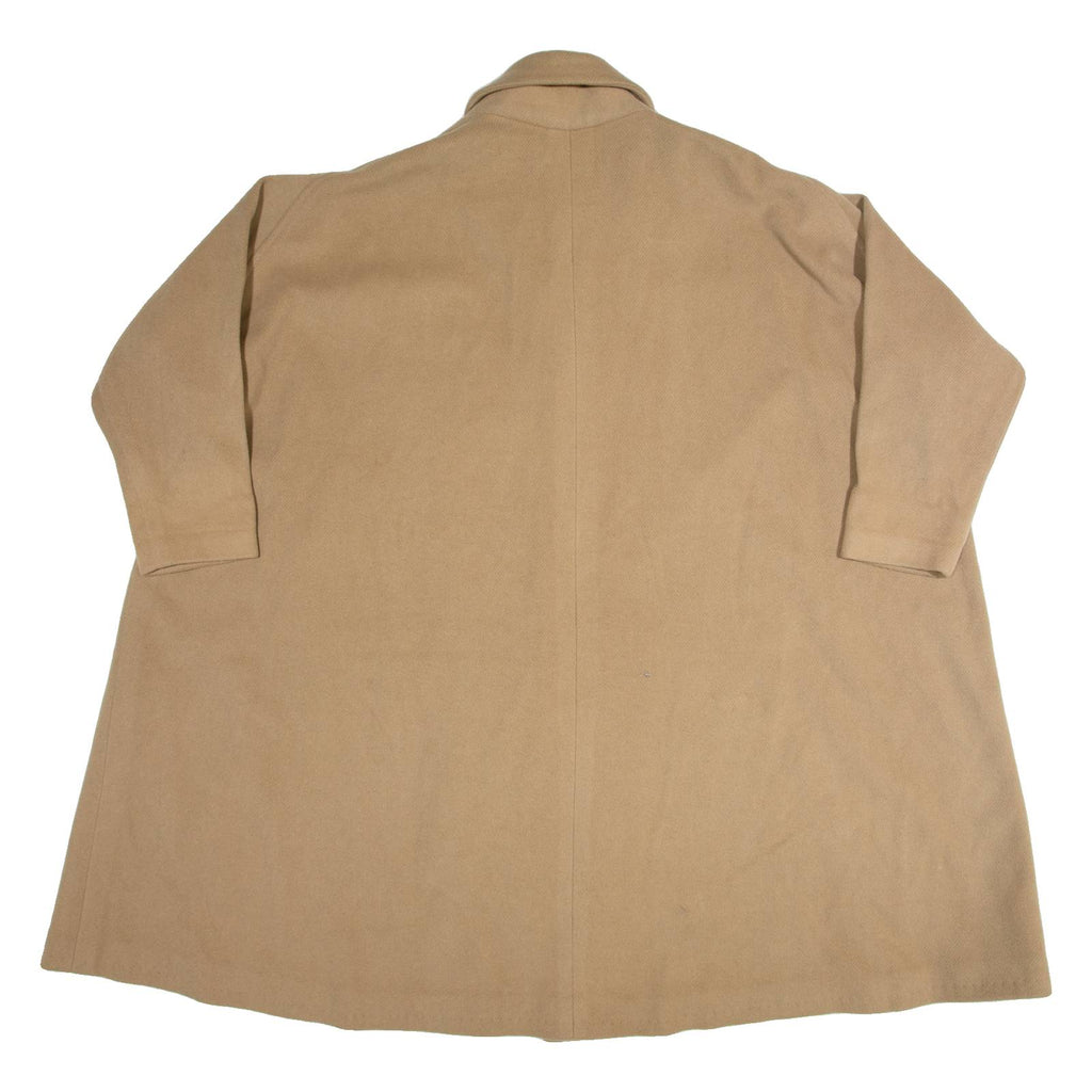 GIUSY BRESCIANI Womens Overcoat Coat Brown 90s L
