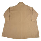GIUSY BRESCIANI Womens Overcoat Coat Brown 90s L