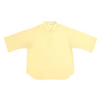 GOLDEN WINGS Womens Yellow Shirt L Cotton Blend Casual Button Down