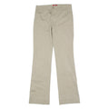 DICKIES Chino Womens Trousers Beige Regular Wide-Leg W28 L32