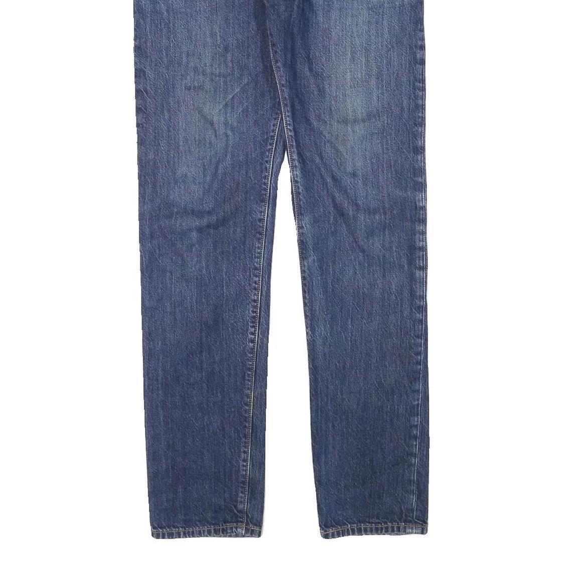 LEVI'S 501CT Womens Jeans Blue Regular Straight Denim Medium W30 L30 Classic Zip