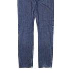 LEVI'S 501CT Womens Jeans Blue Regular Straight Denim Medium W30 L30 Classic Zip