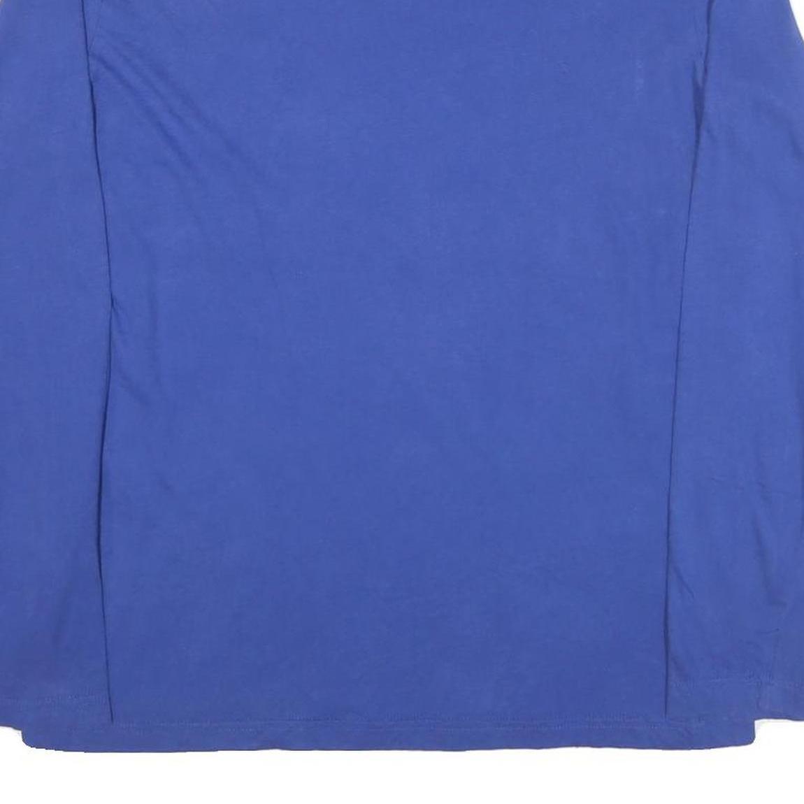 FANATICS Mens Blue Indianapolis Colts Graphic T-Shirt L Long Sleeve Crew Neck