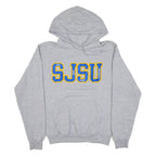 CHAMPION San Jose State University Womens Grey Hoodie USA S