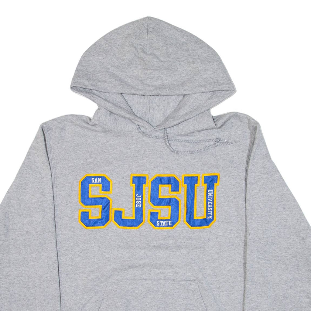 CHAMPION San Jose State University Womens Grey Hoodie USA S