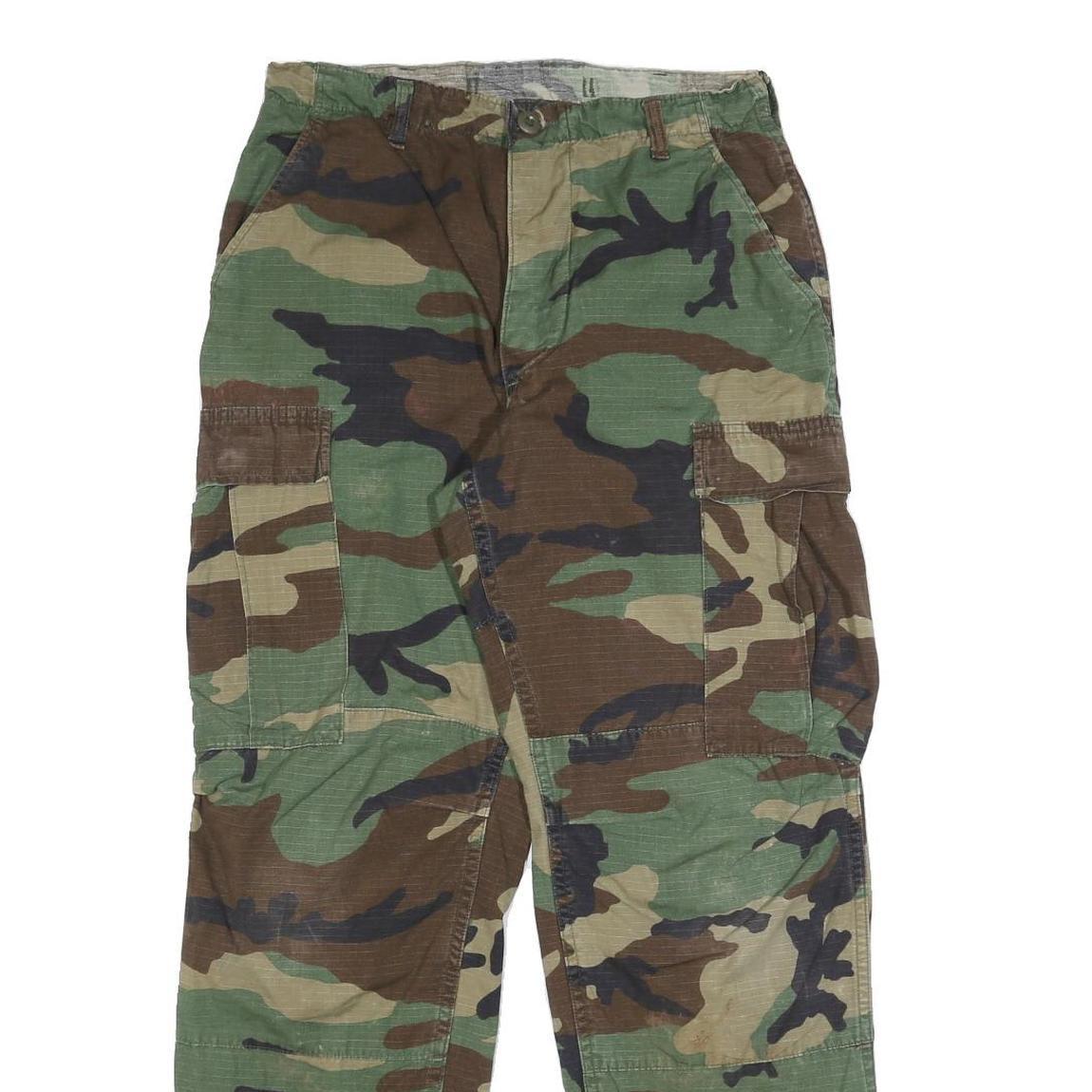 PROPPER INTERNATIONAL Mens Cotton Blend Camouflage Regular Cargo Trousers W29