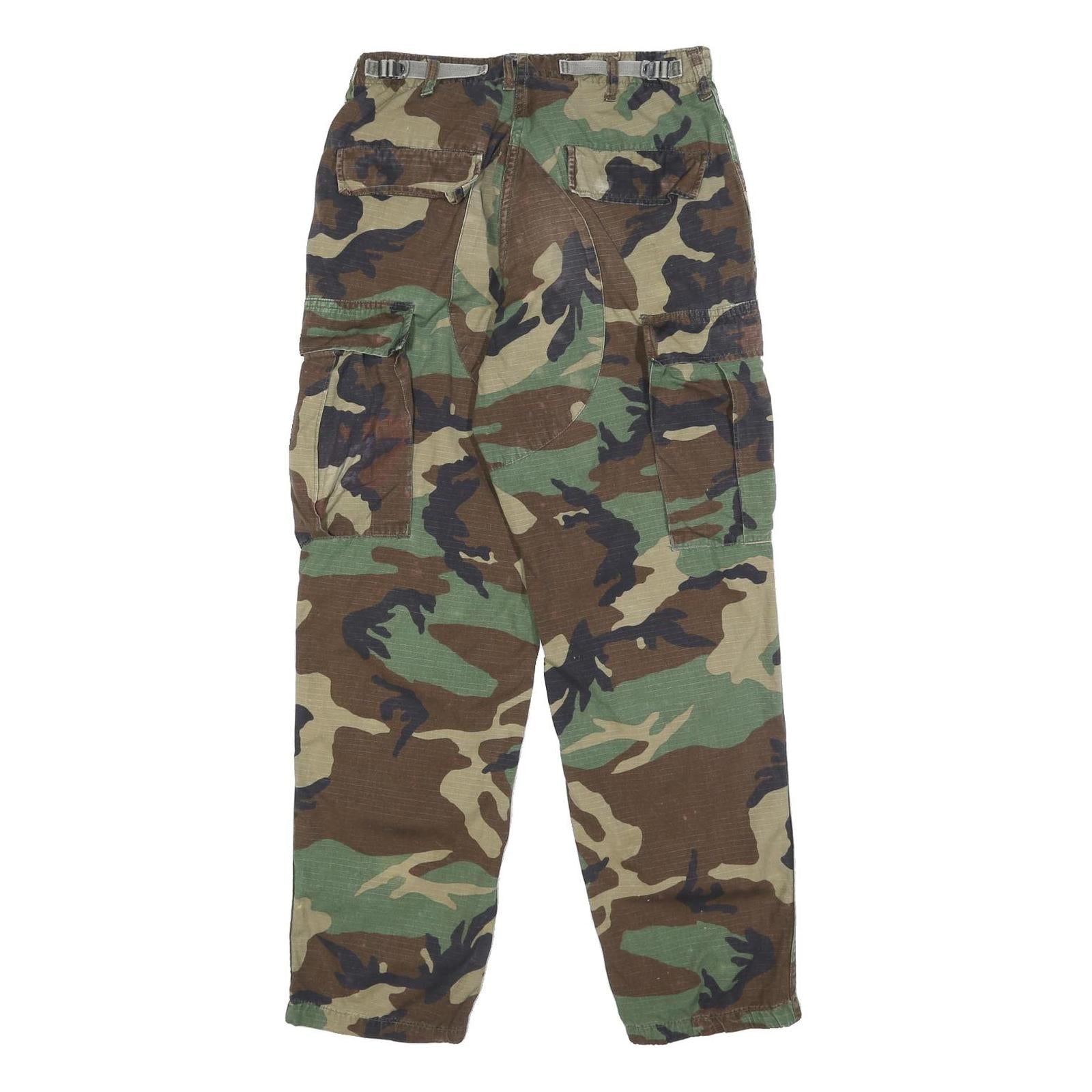 PROPPER INTERNATIONAL Mens Cotton Blend Camouflage Regular Cargo Trousers W29