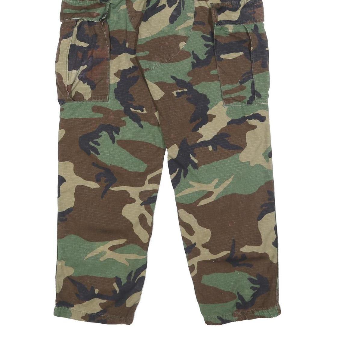 PROPPER INTERNATIONAL Mens Cotton Blend Camouflage Regular Cargo Trousers W29