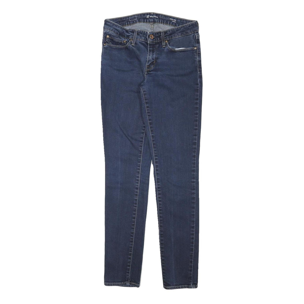 LEVI'S Womens Slim Blue Jeans Denim Medium W26 L30 Stretch Crop