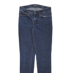 LEVI'S Womens Slim Blue Jeans Denim Medium W26 L30 Stretch Crop