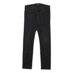 CARHARTT WIP Mens Jeans Black Slim Skinny Denim Medium W31 L31 Authentic