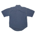 BIG STAR Mens Denim Shirt Blue S