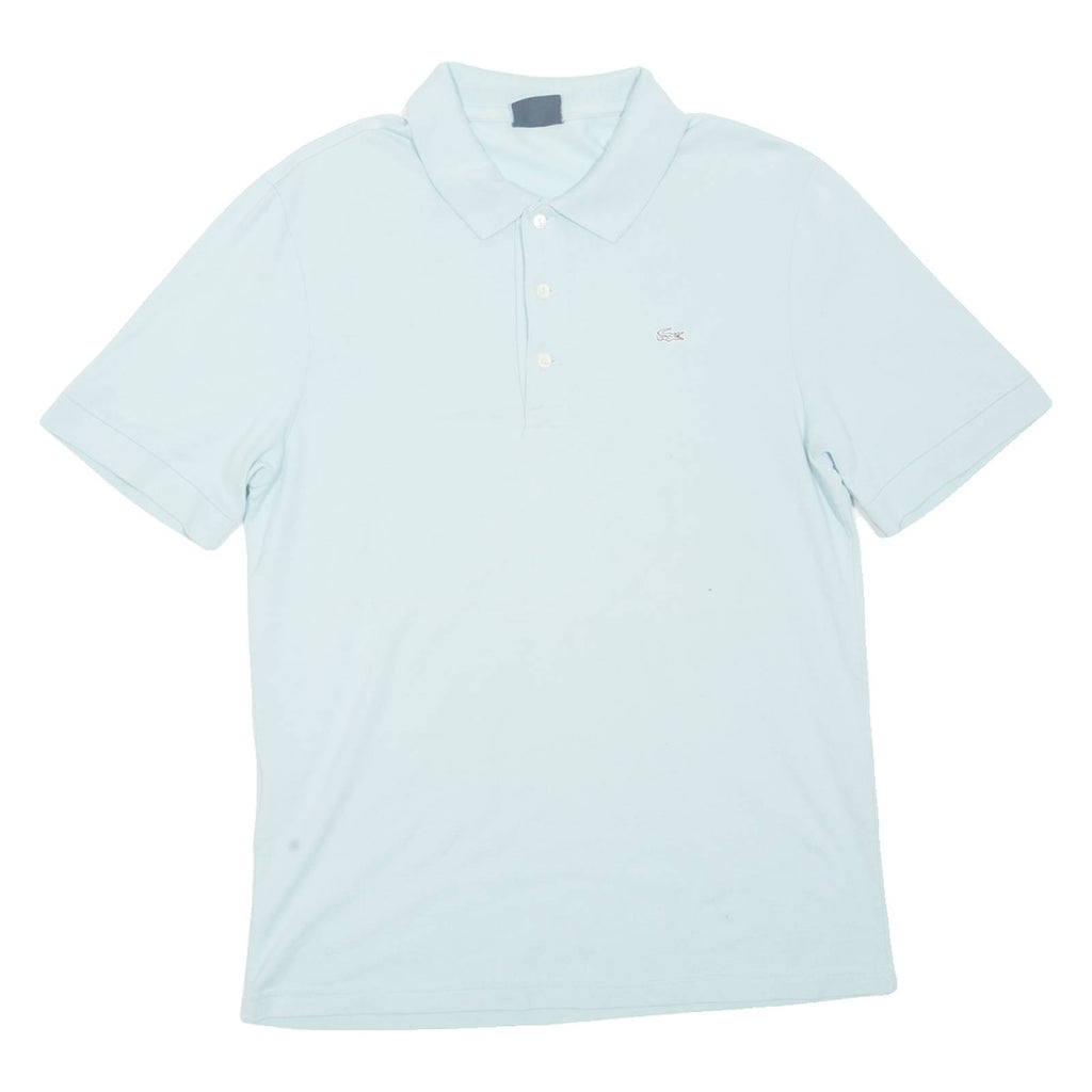 LACOSTE Mens Polo Shirt Blue M