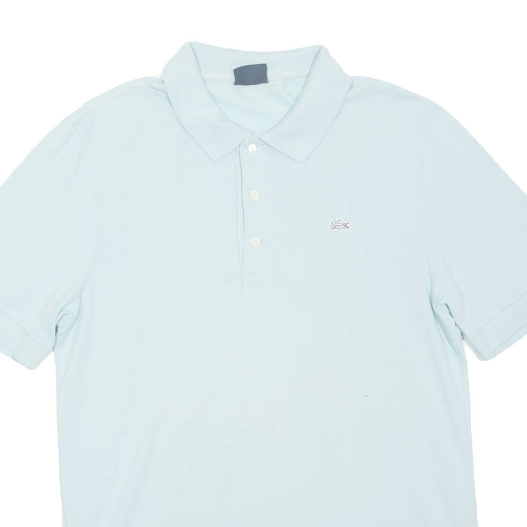 LACOSTE Mens Polo Shirt Blue M