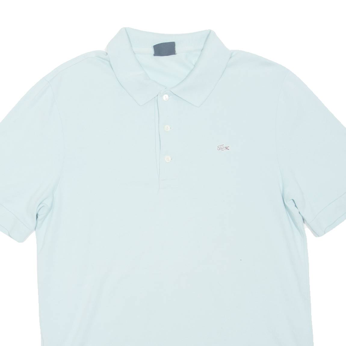 LACOSTE Mens Polo Shirt Blue M