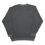 EXPRESS WEAR Mens Grey Cotton Blend Crew Neck M Logo Graphic Sweatshirt