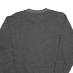 EXPRESS WEAR Mens Grey Cotton Blend Crew Neck M Logo Graphic Sweatshirt