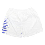 REEBOK Mens Shorts White Blue Sunburst Print M W28 Sports Casual Activewear
