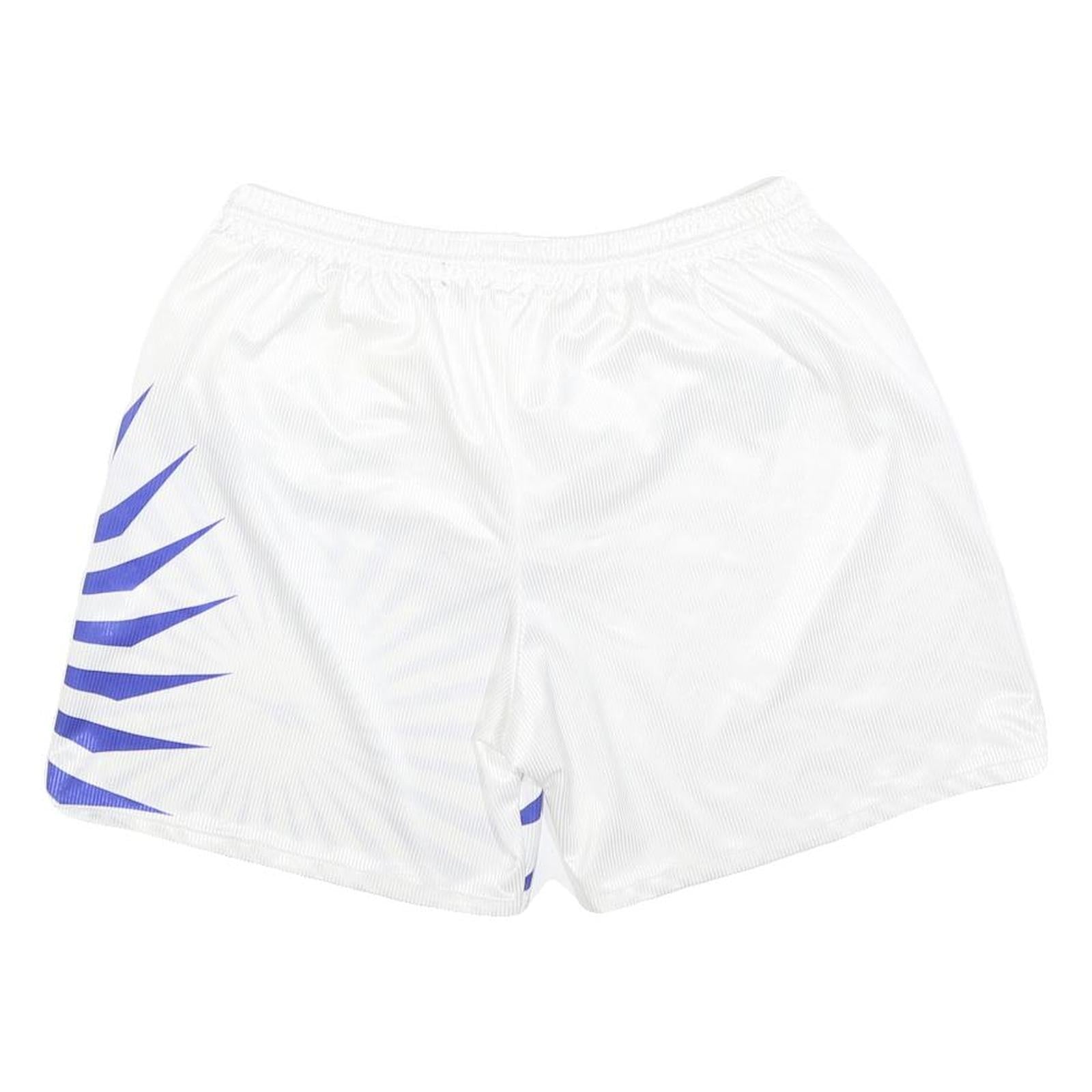 REEBOK Mens Shorts White Blue Sunburst Print M W28 Sports Casual Activewear
