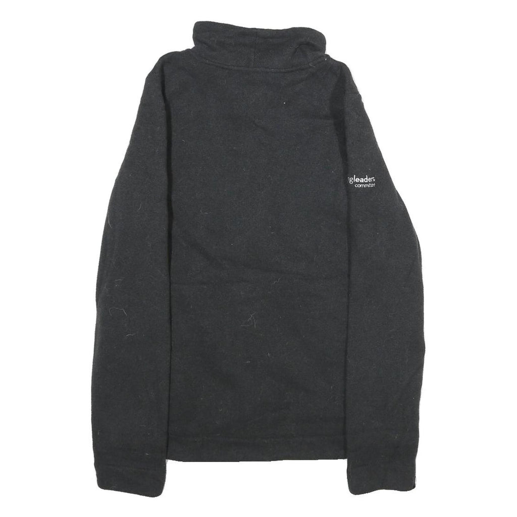 THE NORTH FACE Womens Black Zip Jacket Size M Polyester Plain Outdoor Winter