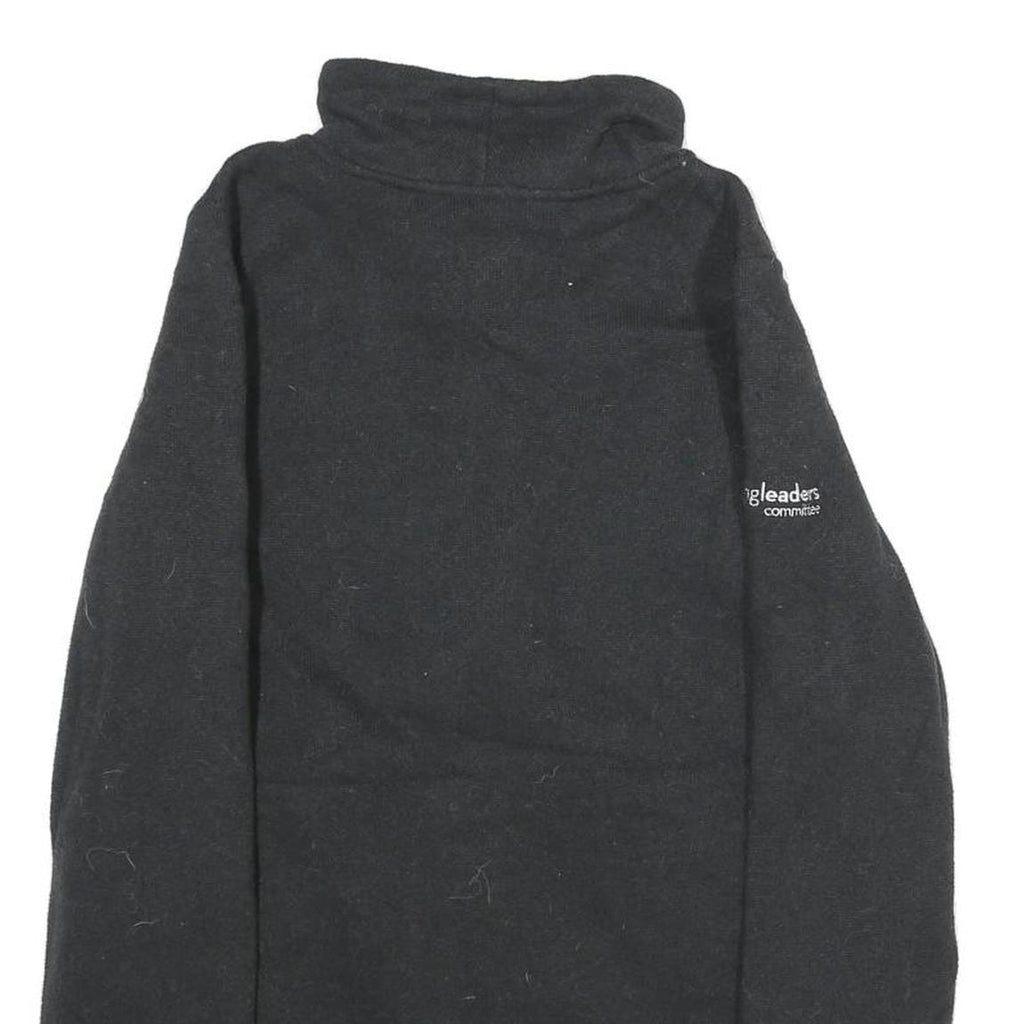 THE NORTH FACE Womens Black Zip Jacket Size M Polyester Plain Outdoor Winter