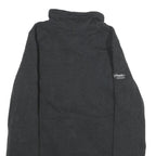 THE NORTH FACE Womens Black Zip Jacket Size M Polyester Plain Outdoor Winter