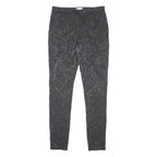 BAUM UND PFERDGARTEN Womens Polyester Black Slim Slim Trousers W30 L31 Floral