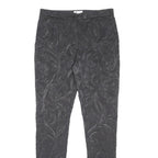 BAUM UND PFERDGARTEN Womens Polyester Black Slim Slim Trousers W30 L31 Floral