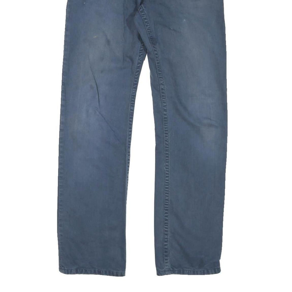 CARHARTT Mens Regular Fit Blue Denim Jeans W32 L31 Classic Cotton Blend Zip