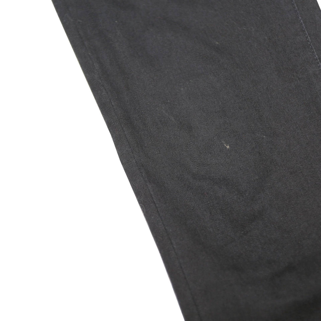 LEVI'S Womens 311 BIG E Slim Black Denim Jeans W28 L32 Classic Cotton Blend Zip